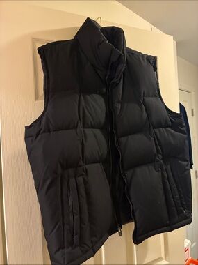 London Fog Men's Black Quilted Puffer Vest